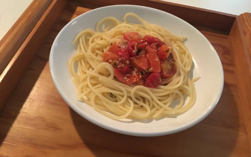 Spaghetti al latte e pomodorini - BbmShop 