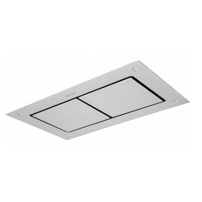 Cappa Soffitto cm 120 White Glass Classe A+ Silverline 4226.2.733.01 - BbmShop